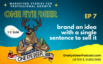 One Eye Deer EP 7: Brand an Idea in One Sentence to Sell It