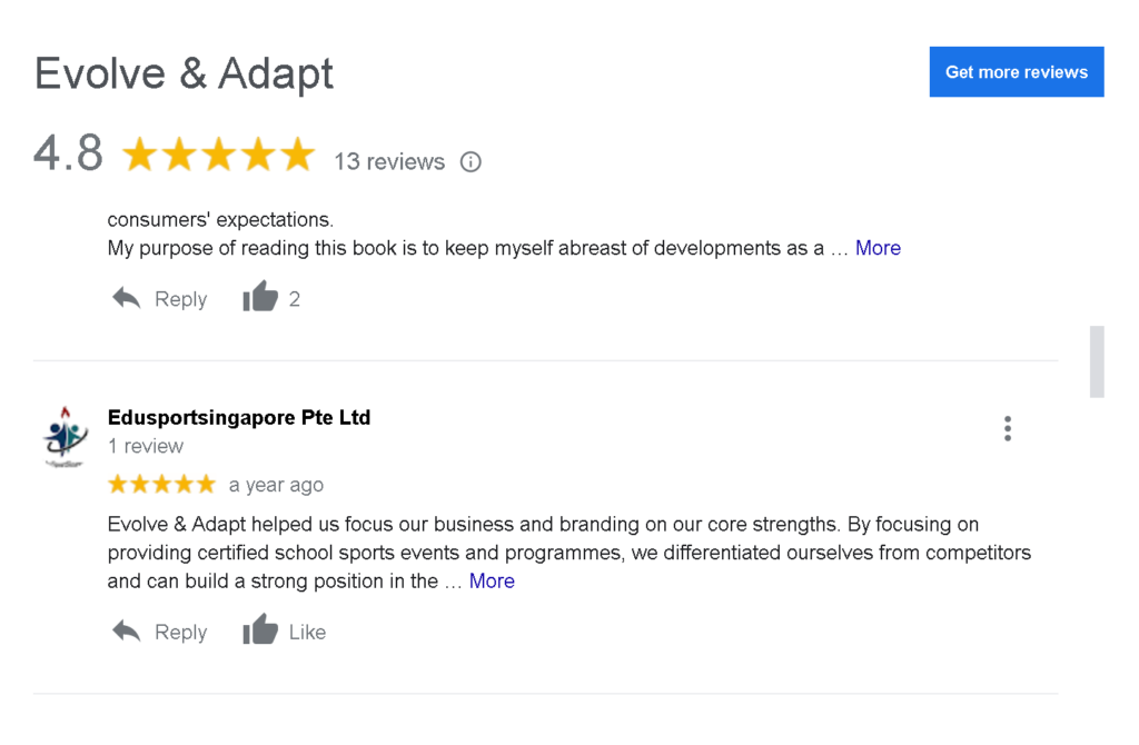 Google My Business | Evolve & Adapt